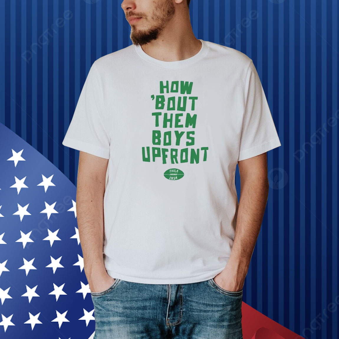 Official 2Ksa How Bout Them Boys Upfront Philadelphia Eagles NFL Shirt