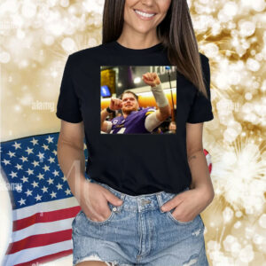 Official Minnesota Vikings Gave Sam Darnold In Locker Room NFL Photo Shirt