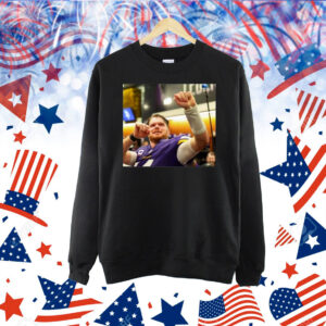 Official Minnesota Vikings Gave Sam Darnold In Locker Room NFL Photo Shirt