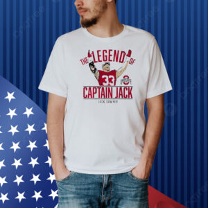 Official Ohio State Buckeyes Football The Legend Of Captain Jack Sawyer NCAA Shirt