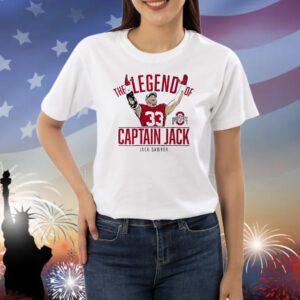 Official Ohio State Buckeyes Football The Legend Of Captain Jack Sawyer NCAA Shirt