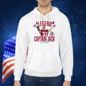 Official Ohio State Buckeyes Football The Legend Of Captain Jack Sawyer NCAA Shirt
