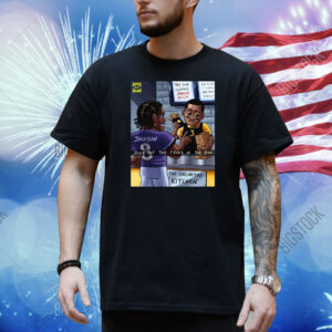 Official Poster Baltimore Ravens Vs Pittsburgh Steelers NFL Just Put The Fries In The Bags Try Our Classic Danger Wich Caricatures Shirt