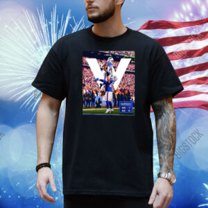 Official Poster Connor McGovern And Keon Coleman Buffalo Bills win Denver Broncos 31 – 7 Score NFL Wild Card Win Shirt