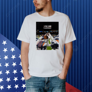 Official Poster Denver Broncos The Climb Continues The Path To The Top Is Never Easy Shirt
