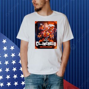 Official Poster Denver Broncos Win Kansas City Chiefs NFL Playoffs Clinched First Time Since 2015 Shirt