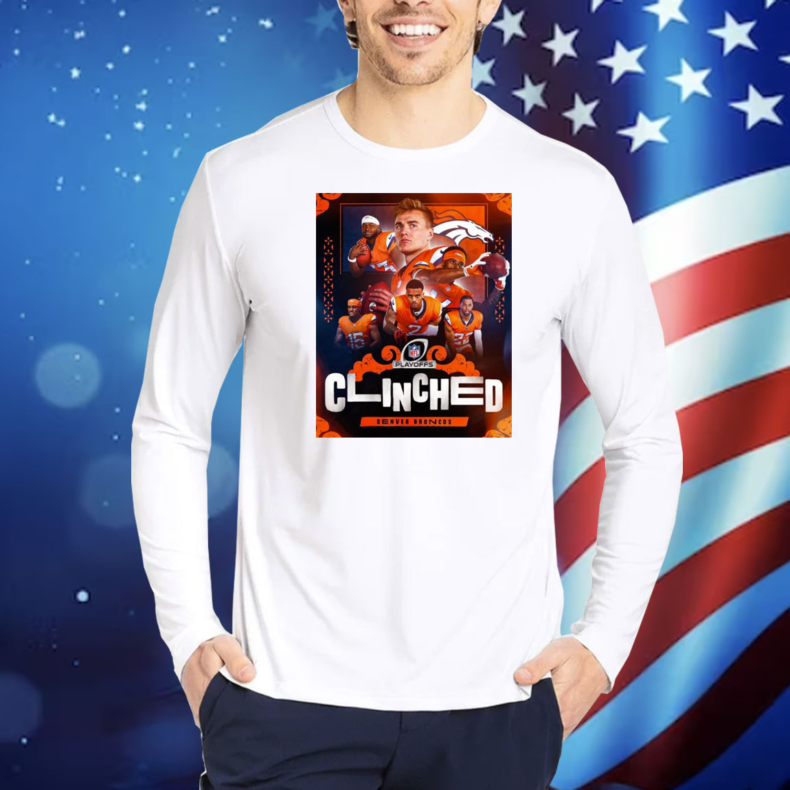 Official Poster Denver Broncos Win Kansas City Chiefs NFL Playoffs Clinched First Time Since 2015 Shirt