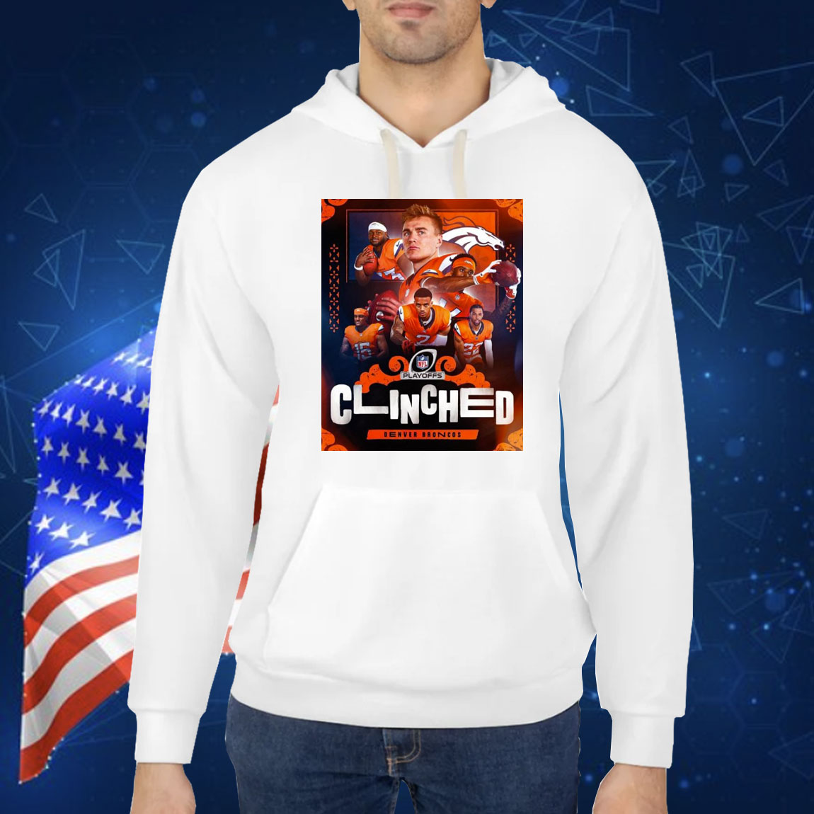 Official Poster Denver Broncos Win Kansas City Chiefs NFL Playoffs Clinched First Time Since 2015 Shirt