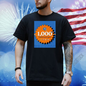Official Poster Denver Broncos Wrapping Up The 2024 Regular Season With 1000th Regular-Season Game Shirt