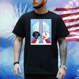 Official Poster Houston Texans Vs Tennessee Titans Season Finale Live From Nashville 1 5 2025 Helmet Shirt