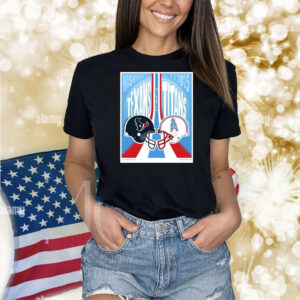 Official Poster Houston Texans Vs Tennessee Titans Season Finale Live From Nashville 1 5 2025 Helmet Shirt