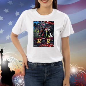 Official Poster Houston Texans Win Los Angeles Chargers 32 – 12 Score H-Town Made Playoffs 2024 NFL Wild Card Round Shirt