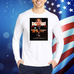 Official Poster Joe Burrow Cincinnati Bengals NFL 4,918 Passing Yards ’24 Passing Title Signature Shirt