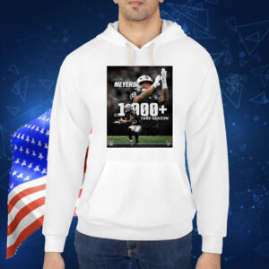Official Poster Las Vegas Raiders Jakobi Meyers Wide Receiver 1000 Yard Season NFL Shirt