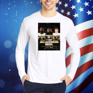 Official Poster Missouri Tigers All-American Bowl Featuring Henry Fenuku Keiton Jones And Jack Lange Jan 11th Shirt
