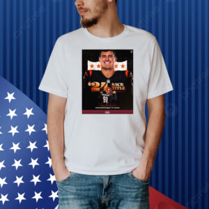 Official Poster NFL Trey Hendrickson Cincinnati Bengals 17.5 Sacks 2024 Sack Title Shirt