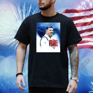 Official Poster New England Patriots NFL Welcome Hall of Famer Head Coach Mike Vrabel Returns 2025 Shirt