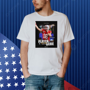 Official Poster Will Howard Ohio State Buckeyes Playoff Semifinal Offensive Player Of The Game Shirt