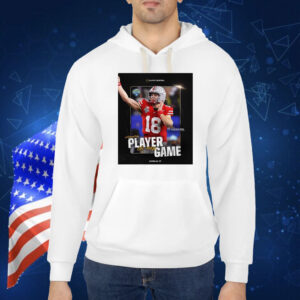 Official Poster Will Howard Ohio State Buckeyes Playoff Semifinal Offensive Player Of The Game Shirt