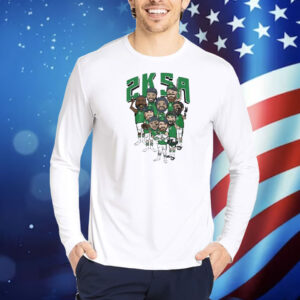 Official Saquon Barkley Philadelphia Eagles NFL 2Ksa How Bout Them Boys Upfront Caricatures Shirt