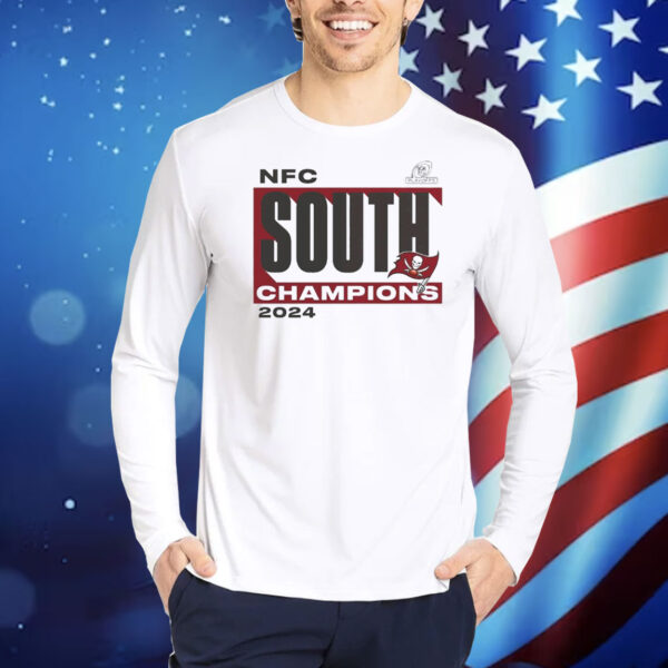 Official Tampa Bay Buccaneers NFL Playoffs 2024 NFC South Division Champions Conquer Shirt