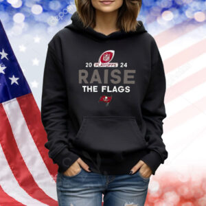Official Tampa Bay Buccaneers Vs New Orleans Saints Raise The Flags 2024 NFL Playoffs Shirt