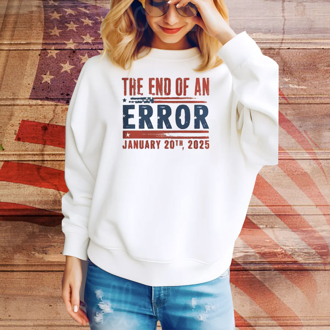 Official The End Of An Error January 20th, 2025 Tee Shirt