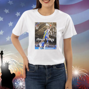 Pittsburgh Panthers vs Duke Blue Devils flagg poster almost friday photo Shirt