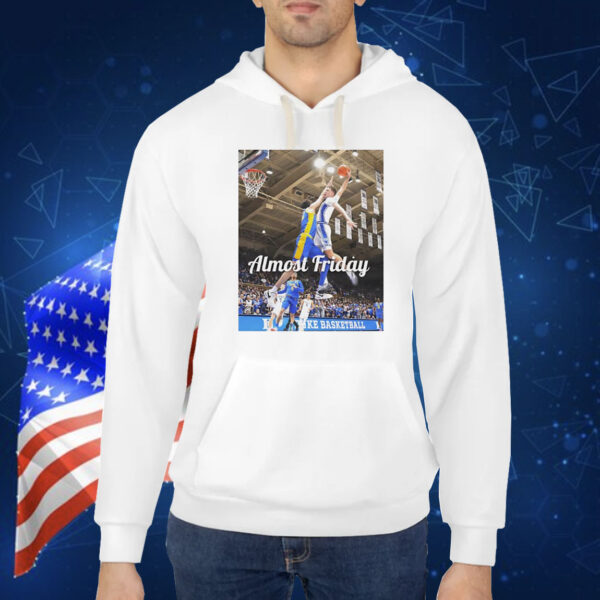 Pittsburgh Panthers vs Duke Blue Devils flagg poster almost friday photo Shirt