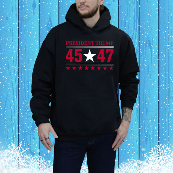 President Trump 45 47 America Tee Shirt