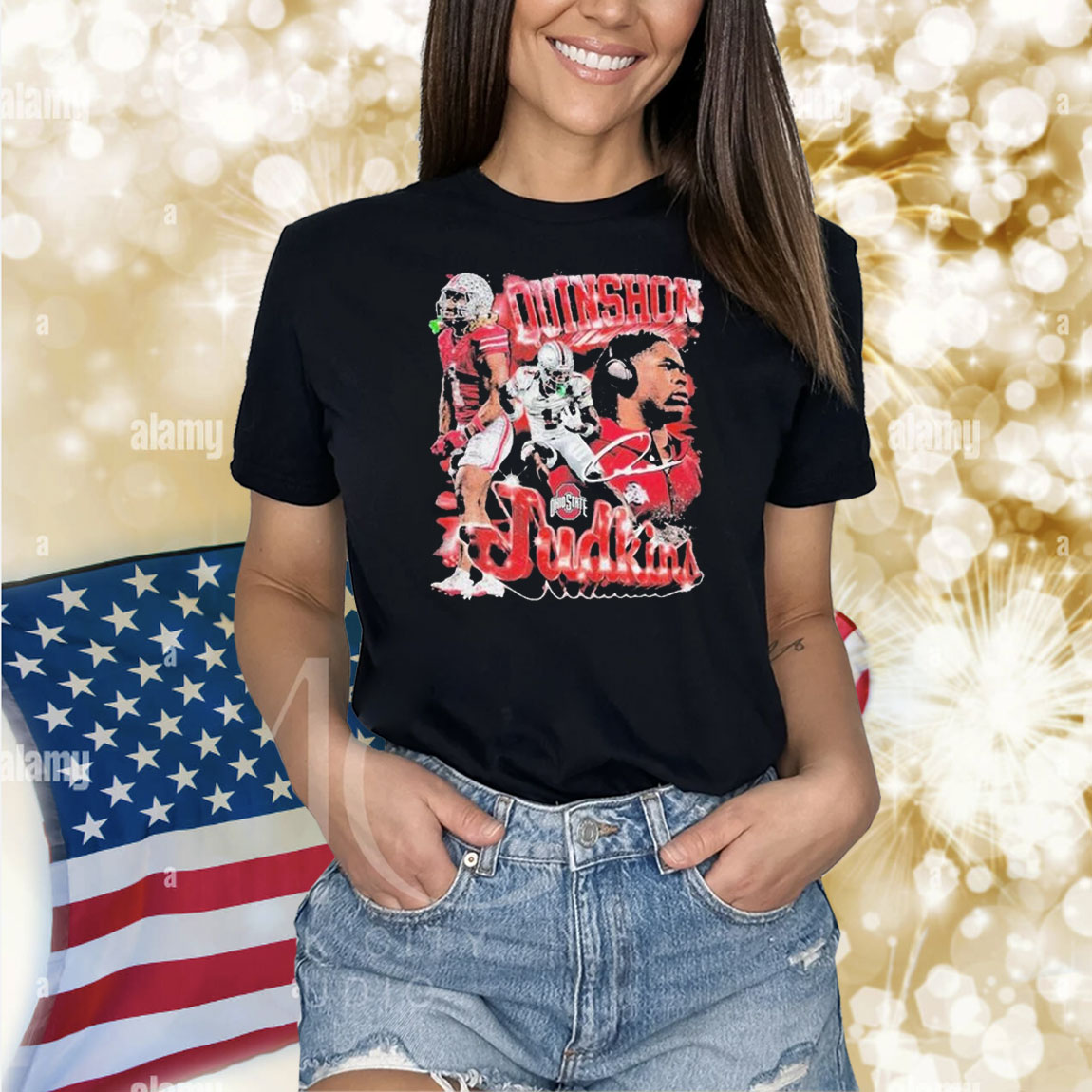 Quinshon Judkins Pepper 90s Ohio State Buckeyes Shirt