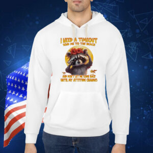 Raccoon I need a timeout send me to the beach Shirt