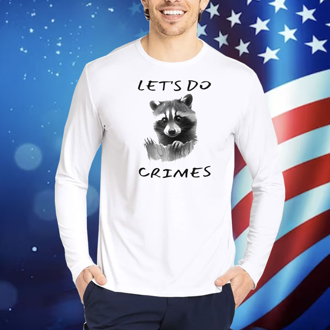 Raccoon let’s do crimes Shirt