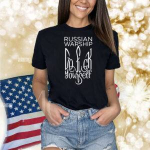 Russian Warship Go Fuck Yourself Coat Of Arms Shirt