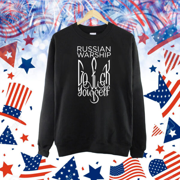 Russian Warship Go Fuck Yourself Coat Of Arms Shirt