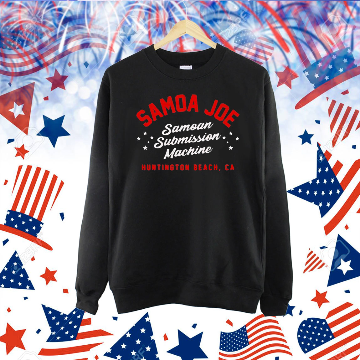 Samoa Joe Samoan Submission Machine Huntington Beach CA Shirt