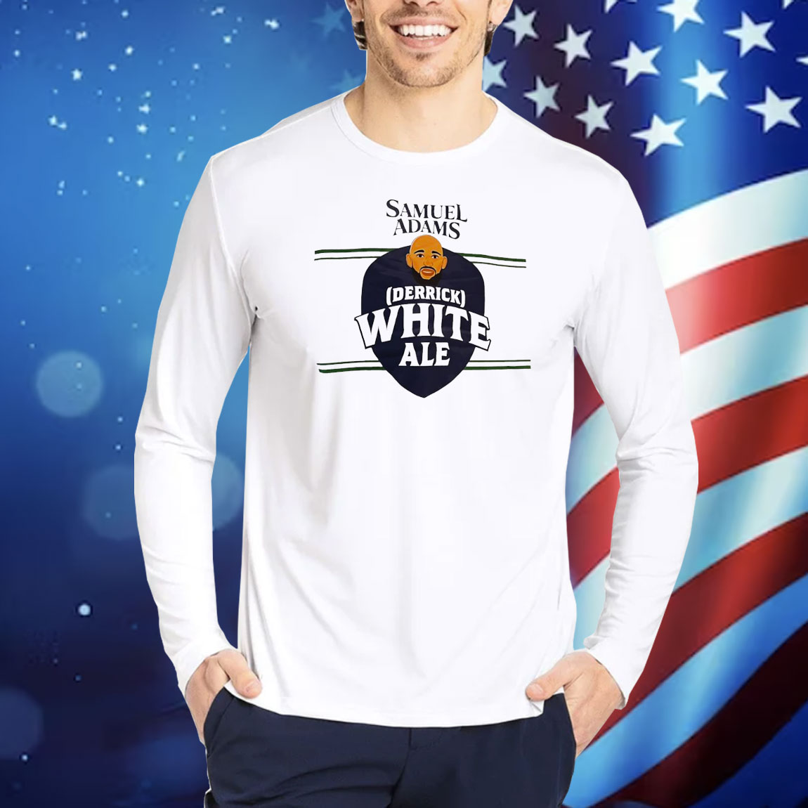 Samuel Adams Derrick White Ale Shirt