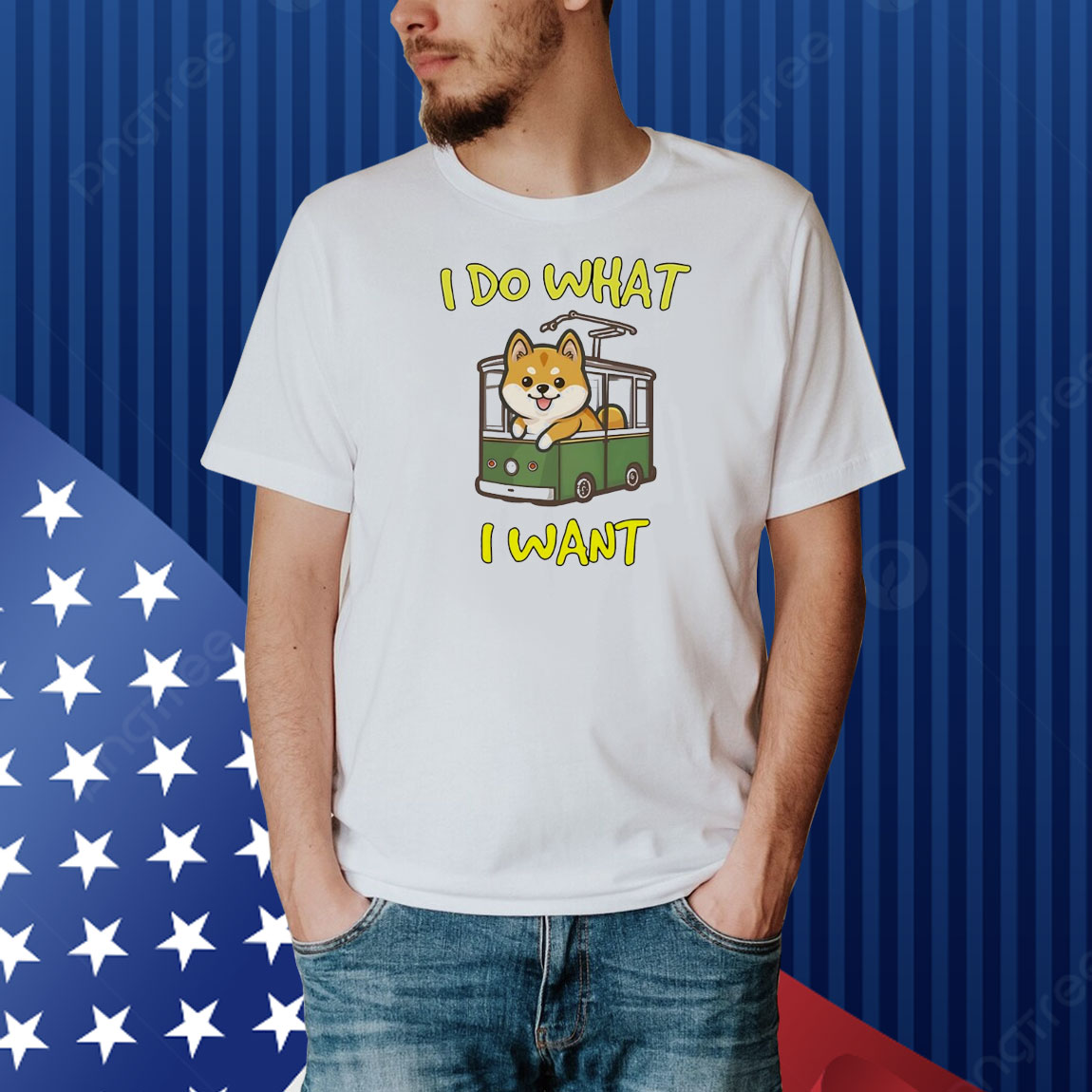 Shiba Inu dog I do what I want Shirt