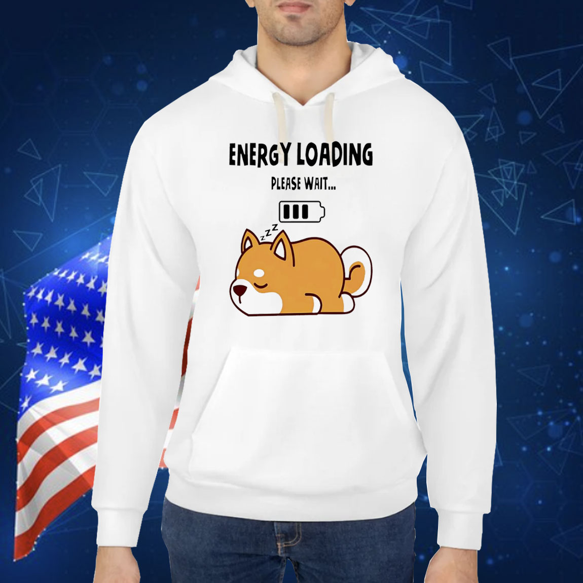 Shiba Inu dog energy loading please wait Shirt