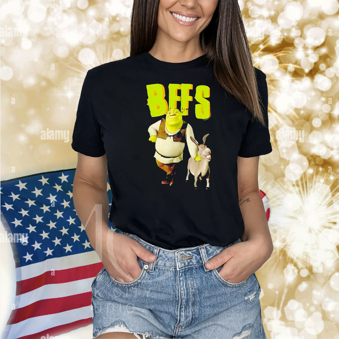 Shrek 2 and Donkey BFFS Shirt