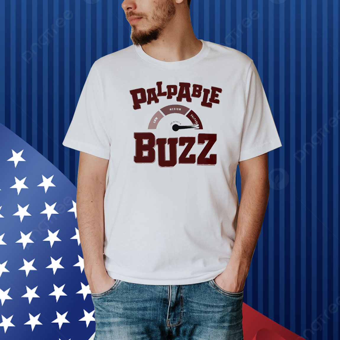 Solomon Washington rocking the Palpable Buzz Shirt