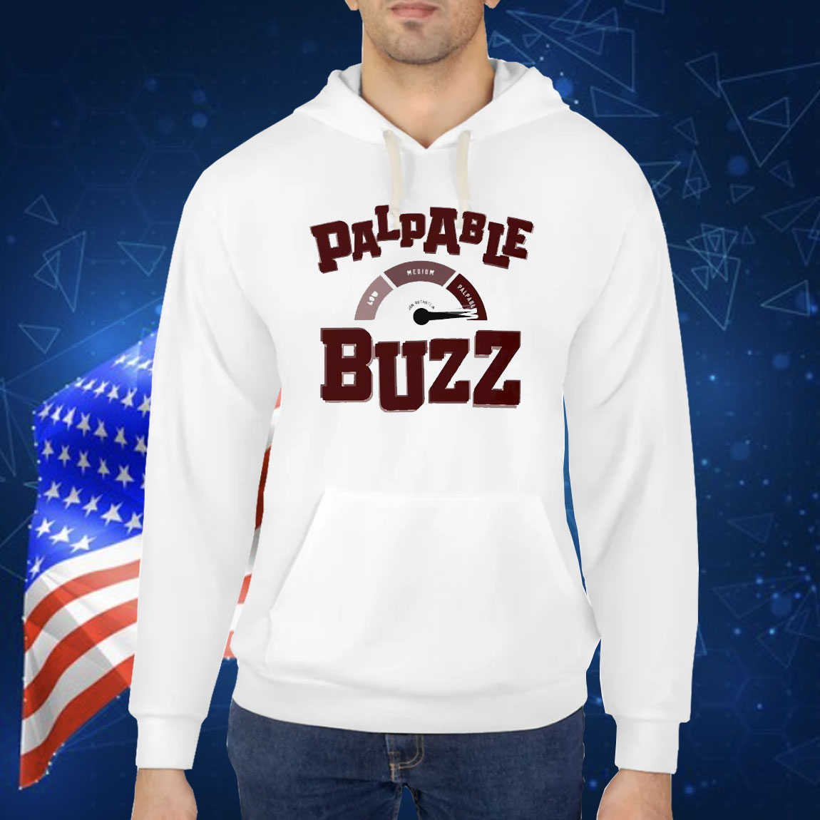 Solomon Washington rocking the Palpable Buzz Shirt