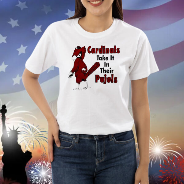 St Louis Cardinals take it in their pujols Shirt