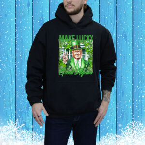 St. Patrick's Day Trump Leprechaun Lucky Funny Irish Trump Tee Shirt