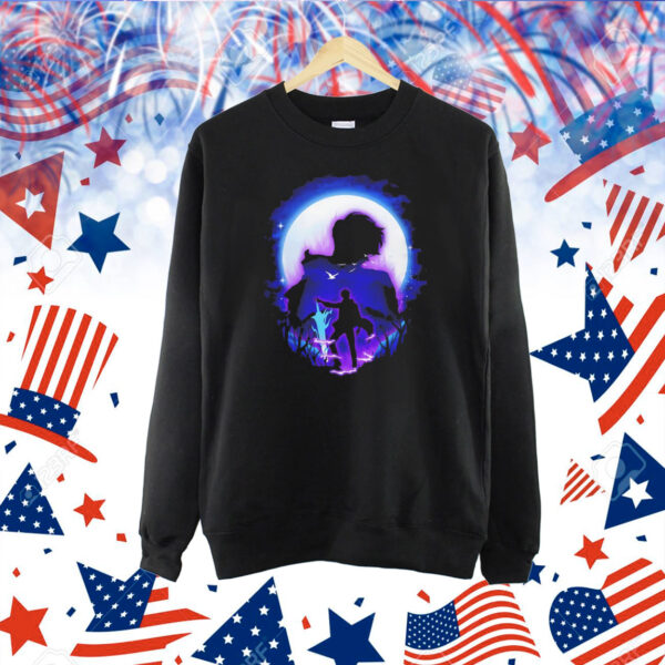 Sung Jinwoo Solo Leveling Shadow Monarch graphic Shirt