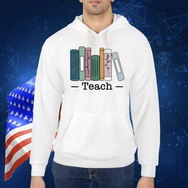 Teacher stacked books set classic Shirt