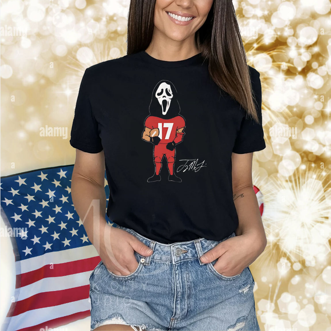 Terry McLaurin Washington Commanders scary Terry mask Shirt