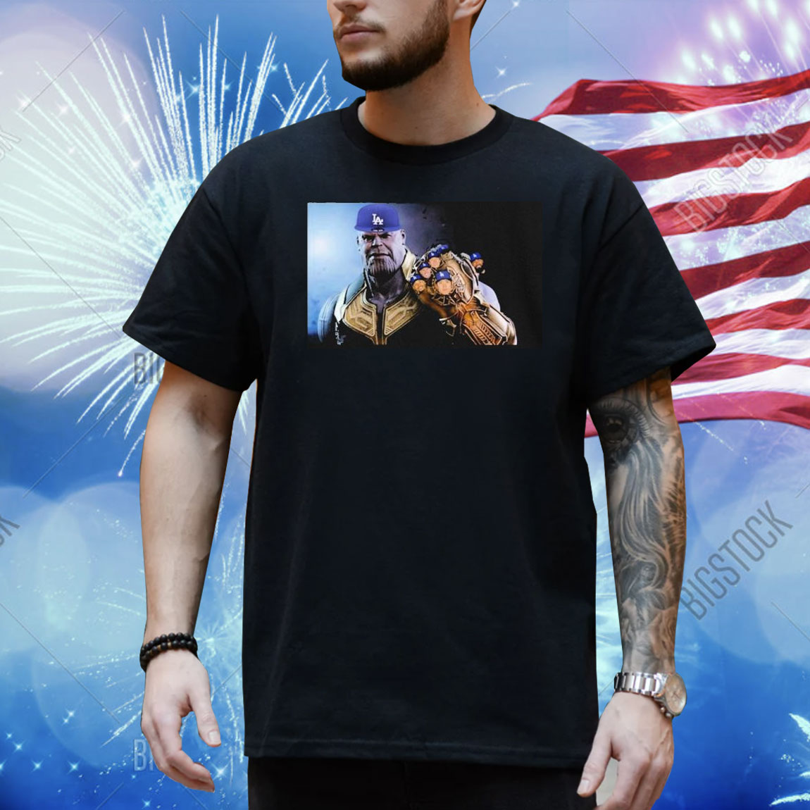 Thanos Andrew The Los Angeles Dodgers Have Collected All Infinity Stones World Series Champion Shirt