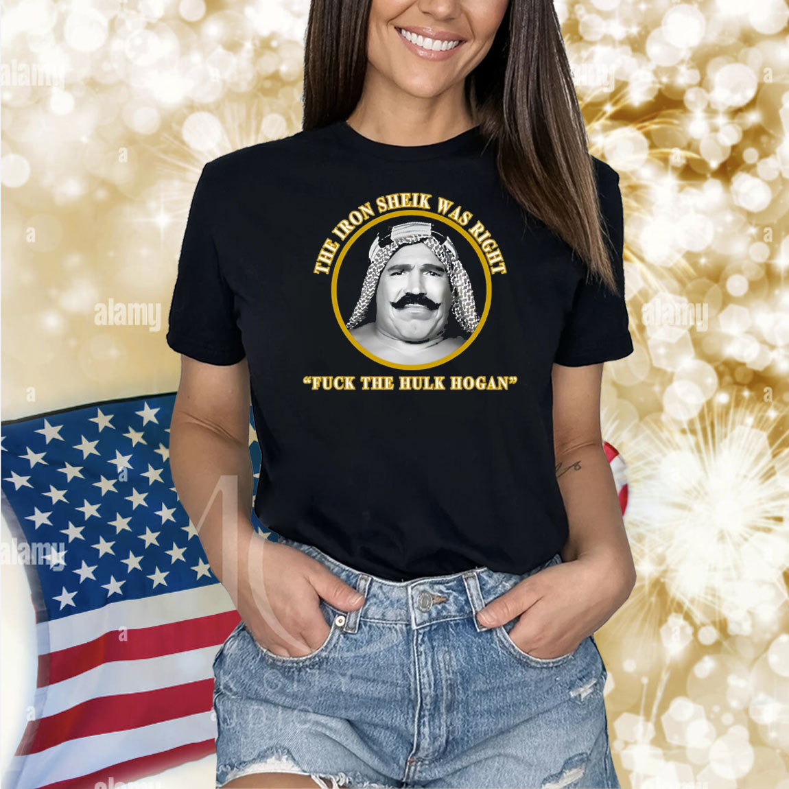 The Iron Sheik was right fuck the Hulk Hogan Shirt