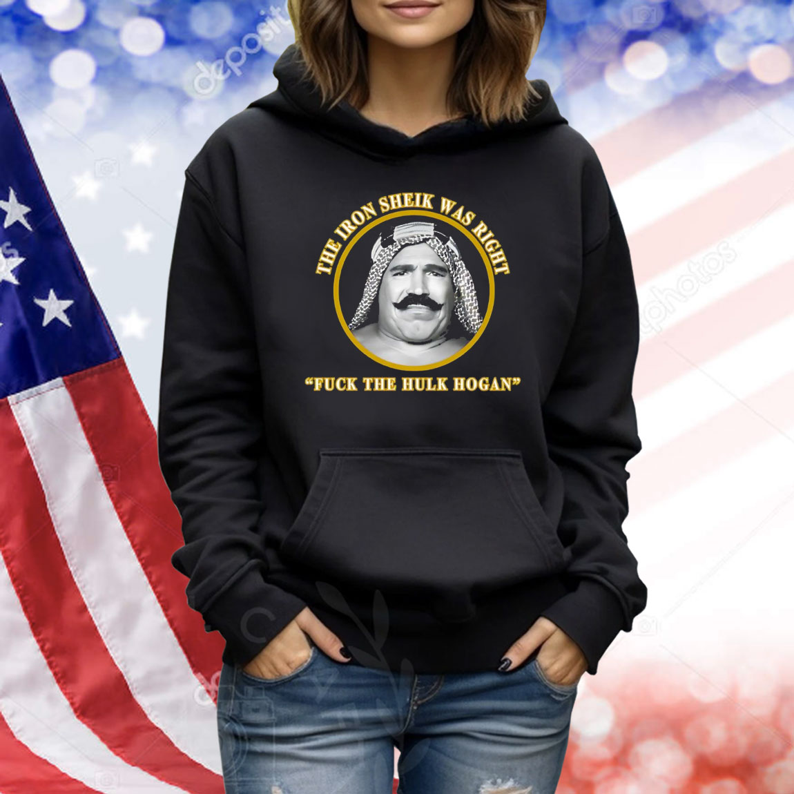The Iron Sheik was right fuck the Hulk Hogan Shirt